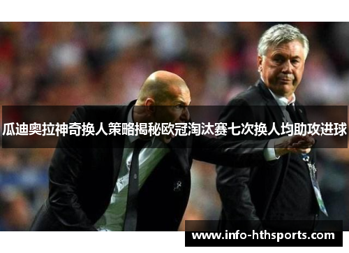 瓜迪奥拉神奇换人策略揭秘欧冠淘汰赛七次换人均助攻进球